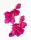  Lovisa – Ohrringe in Form von Blütenblättern in Fuchsia