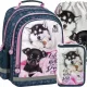  SCHULRUCKSACK-SET FÜR EINE HUNDE MÄDCHEN HUSKY DERFORM