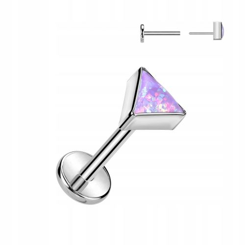  FÜR BART-LIPPEN-LABRET! OPINAL CHIRURGISCHER TITANKRISTALL