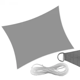  Gartensegel 300 x 400 cm PVC