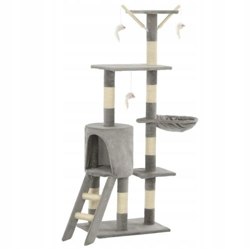  Hoher Kratzbaum, Bett, Kratzbaum, HomeCatty-Turm 101 - 160 cm