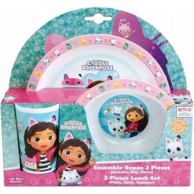  GABI'S CAT HOUSE DINNER-SET TELLER, BECHER, SCHÜSSEL