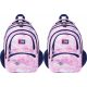 Schulrucksack für Mädchen St.Right Pink Sky - Wasserfest und Ergonomisch