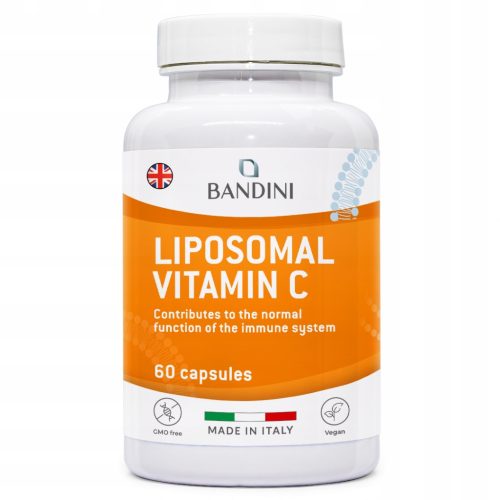 Vegane Liposomale Vitamin C Kapseln mit 800 mg | Bandini Pharma
