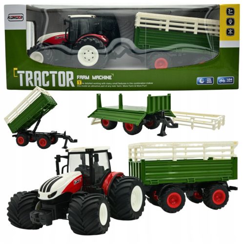  Ferngesteuerter TRAKTOR TRAKTOR MIT ANHÄNGER RC-Spielzeug mit Fernbedienung