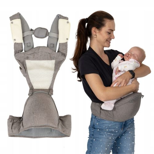  Babytrage und Hüftgurt mit Hosenträgern zum Tragen von Kindern bis 15 kg