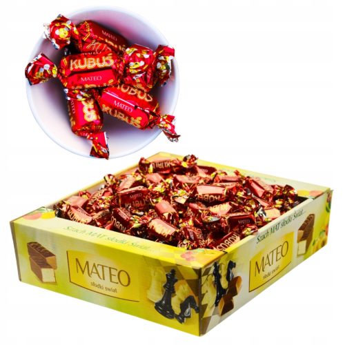 KUBUSIE Schokolierte Sesam-Nuss-Bonbons 2 kg von MATEO