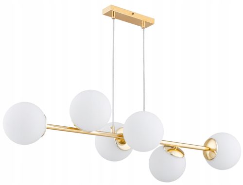  Elko-Lighting MIlo Gold 6 Hängelampe - E27 Lichtpunkte