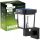  Schwarze Lumiled-Gartenwandleuchte mit integrierter 4,5-W-LED-Quelle