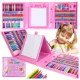 KÜNSTLER-SET FÜR KINDER, Buntstifte, Marker zum Malen und Zeichnen, 208-tlg.