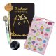 Notizbuch A5 St. Majewski Pusheen schwarz, Gelb- und Goldtöne