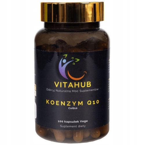 VitaHub Koenzym Q10 100mg – Unterstützung für Herz, Energie und Hautgesundheit