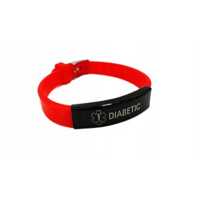  Rotes DIABETIC-Armband