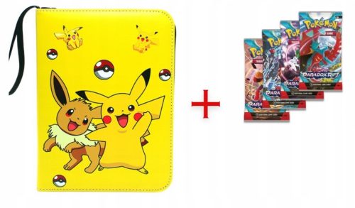  ALBUM-BINDER FÜR POKéMON-KARTEN FÜR 400 KARTEN + GRATIS-KARTEN