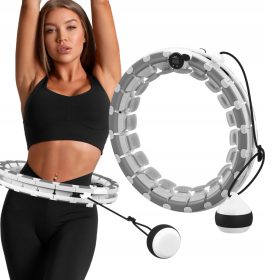  Hula Hoop mit Noppen Athler 110 cm grau