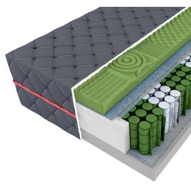    MTM-Matratze, ideale Unterstützung für die Wirbelsäule des Kindes, mittlere Größe 160 x 80 x 15 cm