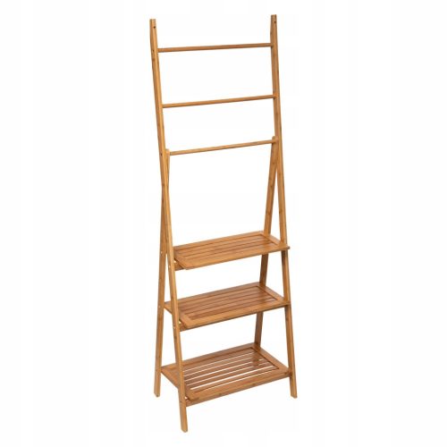  5fünf Simple Smart Badezimmerregal, Eiche natur 30 x 53 x 153 cm