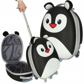  Kinderreisekoffer Handgepäck auf Rollen Pinguin
