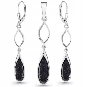  Silberschmuckset Kairoer Nacht, 925er Silberschmuck