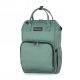  Petite&Mars JACK großer Kinderwagenrucksack für Mama und Papa Misty Green