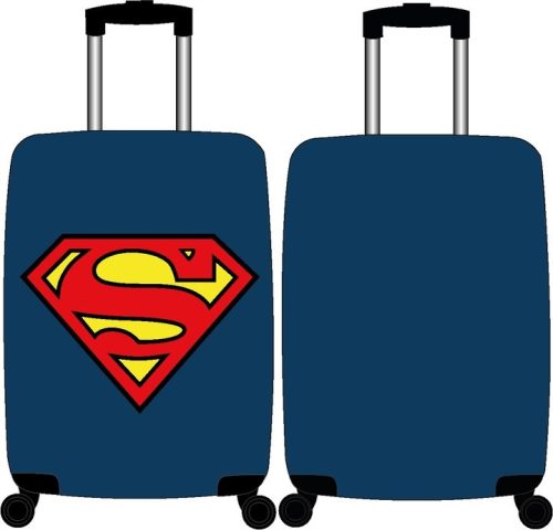  Superman Eplusm Kinderkoffer 50 l Blautöne, Mehrfarbig