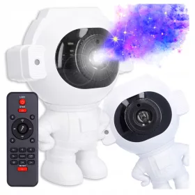    STARS PROJECTOR Astronauten-Nachtlampenprojektor für den Kinderraum + Fernbedienung