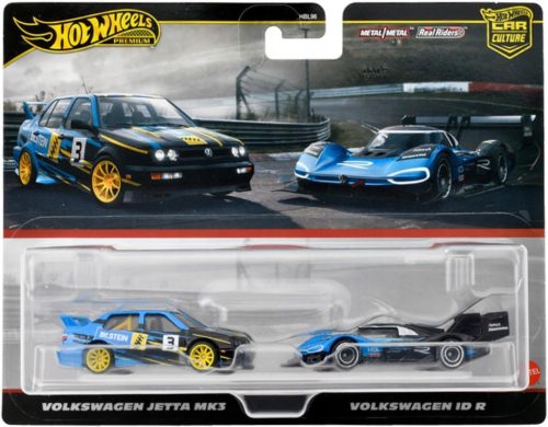  HOT WHEELS PREMIUM CULTURE CAR 2er-Pack Volkswagen Jetta MK3 /Volkswagen ID R