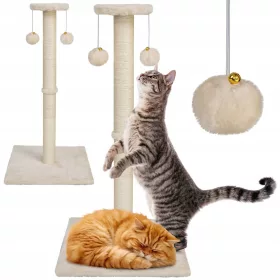    Niedriger Kratzbaum, hoher Kratzbaum, Bett, Kratzbaum, Jumi-Turm 61 - 100 cm