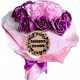  Ein wunderschöner GROSSER Strauß aus Seifenrosen und Seifenblumen für einen Namenstag-Geburtstag