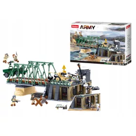    BLOCKIERT DIE ARMEE-EXPEDITION ÜBER DIE BRÜCKE 769 EL. + Zertifikat „Super Block Constructor“.