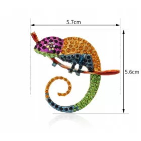  Große Chamäleonbrosche, ein wunderbares Geschenk