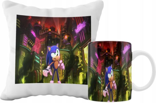  SUPERBECHER- UND KISSENSET + KOSTENLOSE NAMENSMUSTER VON SONIC GAMES