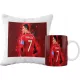 SUPERBECHER- UND KISSENSET + KOSTENLOSER NAME DES FUSSBALLSPIELERS CHRISTIANO RONALDO