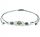  Promi-Armband, RAUCHQUARZ, Hämatit, Frieden, Mut
