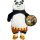  KUNG FU PANDA MASKOTTCHEN PO 29CM ORIGINAL GROSSER TEDDYBÄR