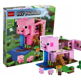  MINECRAFT 21170 Schweinehausblöcke GROSS