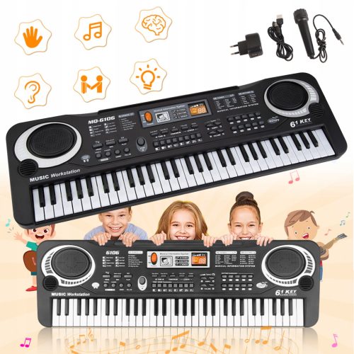  ELEKTRONISCHES KEYBOARD-KLAVIER FÜR KINDER, TRAGBARES KEYBOARD-KLAVIER