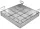  Inspektionsschacht 500 x 500 x 80 mm, Edelstahl-Verriegelungssystem