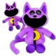  Maskottchen Plüsch CatNap Katze Lila Groß XL60cm Smiling Critters Maskottchen