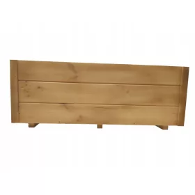  Blumentopf 100 cm x 25 x 38 cm, Holz, Braun- und Beigetöne