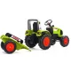  FALK GROSSER TRETTRAKTOR MIT ANHÄNGER FÜR KINDER 3+ CLAAS GREEN FARMER