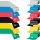  WIDERSTANDSGUMMI-REHABILITATIONSBAND FÜR FITNESSÜBUNGEN LATEX 200 cm 1-2 kg