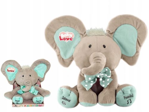  Interaktiver Peek-a-Boo-Elefant Makotka Madej spricht