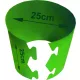  10× Starke und langlebige Aufstecktöpfe für den Gemüseanbau 25x25 / 12,27 L *Grün*