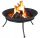  GROSSE FEUERSCHALE FÜR DEN GARTEN, LAGERFEUERGRILL, 60 CM, GUSSEISEN, DEUTSCH!