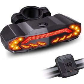    WANLEBASA Fahrradbeleuchtung2) Fahrradbeleuchtung hinten 6 Modi 160 lm Akku