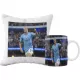  SUPERBECHER- UND KISSENSET + KOSTENLOSE NAMENS-ERLING HAALAND-FUSSBALLSPIELER-DESIGNS