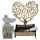  HOCHZEITS-SOUVENIRS, HOCHZEITSBAUM, GESCHENK, WÜNSCHE, BANK, HERZ