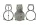  Ventilplatte mit Dichtungen ABAC B4900, NS29S