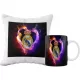  SUPER-BECHER- UND KISSEN-SET + KOSTENLOSE NAMENS-DESIGNS DER REAL MADRID TEAMS